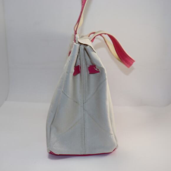 Handmade Upcycled Boat and Tote Bag – Pink Trim – Boatkin - Picture 4 of 6